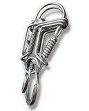 316 stainless steel hand made key chain