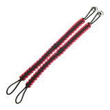 RED and BLACK Bottom Paracord Strap