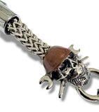 Iron Worker with Carbon Fiber Brown Hard Hat