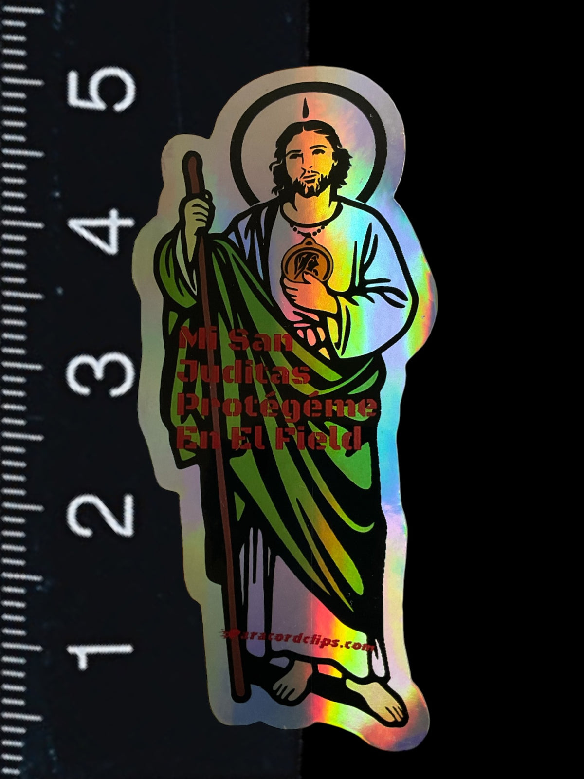 THE MI SAN JUDAS BIG HOLOGRAPHIC STICKER