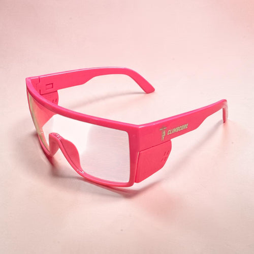 Girlypop Bubblegum Pink Safety Glasses Photochromic Large Frame