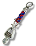The Red and Blue Glove Clip