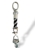 The Silver and Black Glove Clip