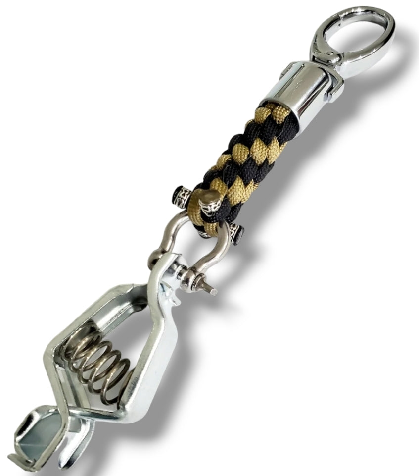 The Gold and Black Glove Clip