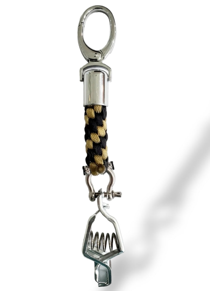 The Gold and Black Glove Clip
