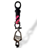 The Black Noir Pink and Black Glove Clip