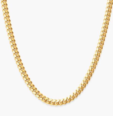 Gold Cuban link Chain