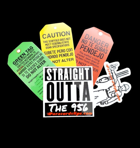 THE "956" 5 STICKER PACK!