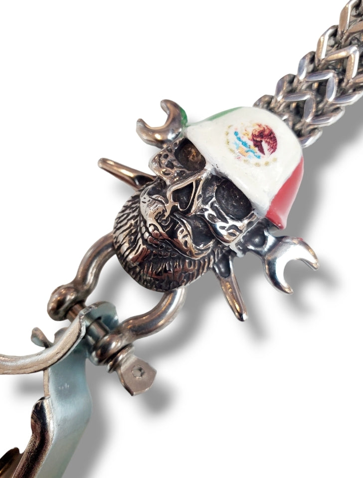 MEXICAN FLAG IRON WORKER GLOVE CLIP