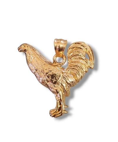 El Gallo Fino  Dorado Pendant