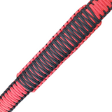 Black and Red Paracord Strap
