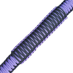 Purple and Black Paracordstrap