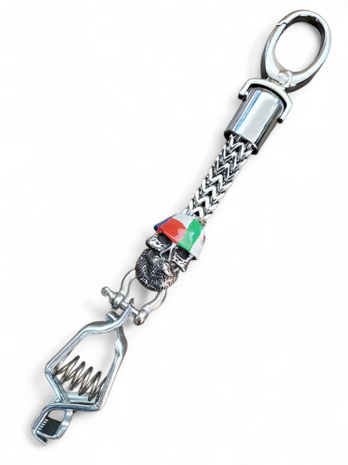 THE TEXAS AND MEXICAN FLAG GLOVE CLIP
