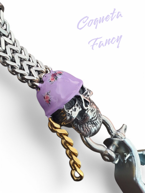LA COQUETA FANCY LILAC GLOVE CLIP