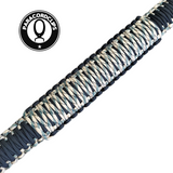 Desert Camo and Black Paracord Strap