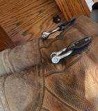 2 pack Ironworker boot shackles