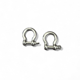 2 pack Ironworker boot shackles