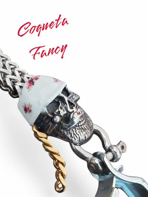 LA COQUETA FANCY WHITE GLOVE CLIP