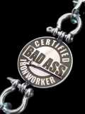 THE CERTIFIED BADASS IRONWORKER Glove Clip