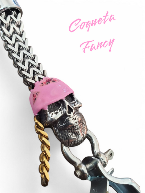 LA COQUETA FANCY PINK GLOVE CLIP