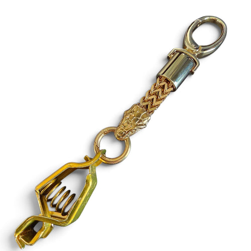 The Gold Anaconda Glove Clip