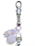 LILAC LABABY HEART Glove Clip