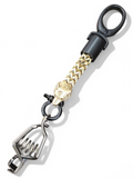 The Black and Gold Wolf Glove Clip