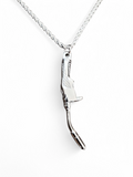Mig Torch Pendant and Necklace SET