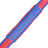 Red and Blue Paracord Strap