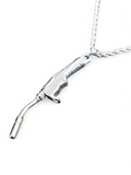 Mig Torch Pendant and Necklace SET