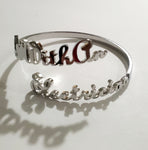 In ❤ With An Electrician Bracelet "adjustable"