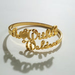 In ❤ With A Welder Bracelet "adjustable"