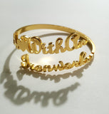 In ❤ With An Iron Worker Bracelet "adjustable"