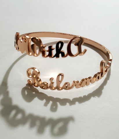 In ❤ With A Boilermaker Bracelet "adjustable"