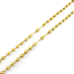 STAINLESS STEEL ROSARY GOLD