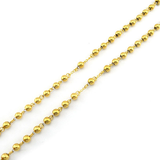 STAINLESS STEEL ROSARY GOLD