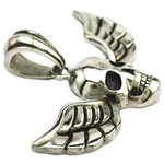 The Scull with Wings pendant
