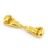 The Golden boxing gloves pendant