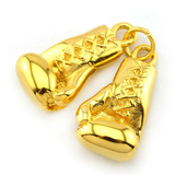 The Golden boxing gloves pendant