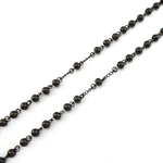 STAINLESS STEEL ROSARY BLACK