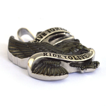 The Live to Ride Black Eagle pendant
