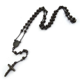 STAINLESS STEEL ROSARY BLACK
