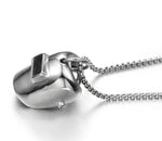 Welding Hood Pendant and Necklace SET