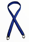 Blue and Black Paracord Strap