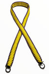 Purple and Yellow Paracord Strap