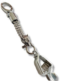 Stainless Steel "The Wolf" Glove Clip With Shackle