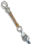 Custom stianless steel glove clip gold and silver