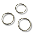 3 pack Stainless steel key ring