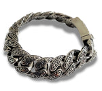 Tibetan Style Cuban Link Bracelet size "Large"