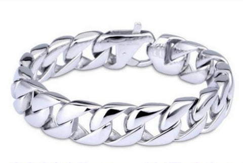 Cuban Link Bracelet size "Large"